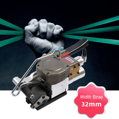 دستگاه بسته بندی کیسه ای نیمه پنوماتیک 32 میلی متری PET Strap 6000N ابزار بسته بندی دستی